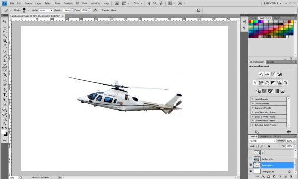 Creation of Lambocopter: Step 3